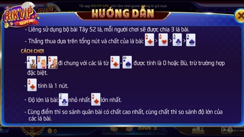 Bỏ túi cách chơi bài Liêng Rikvip bất bại