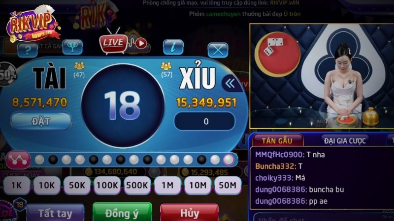 Cách chơi Tài Xỉu tại Rikvip dành cho Newbie