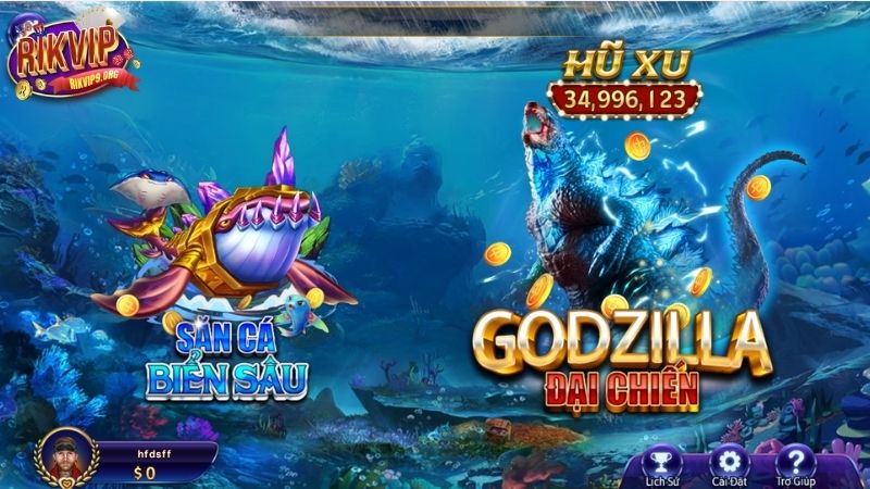 Điểm danh các tựa game bắn cá hot nhất tại Rikvip