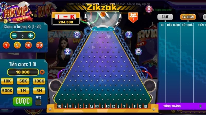 Giới thiệu tổng quan về ZikZak Rikvip