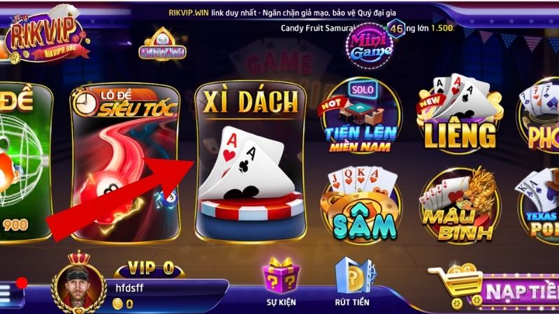 Giới thiệu về Xì Dách Rikvip