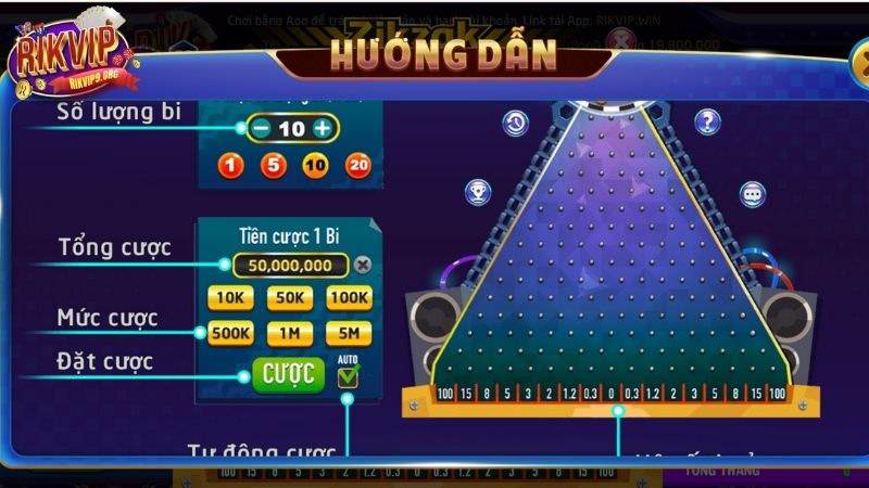 Hướng dẫn chơi ZikZak Rikvip trúng thưởng cực khủng