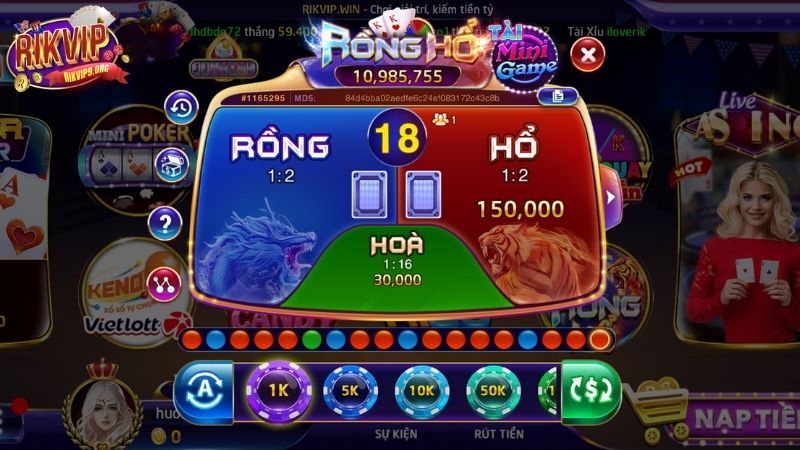 Rồng Hổ Rikvip là gì?